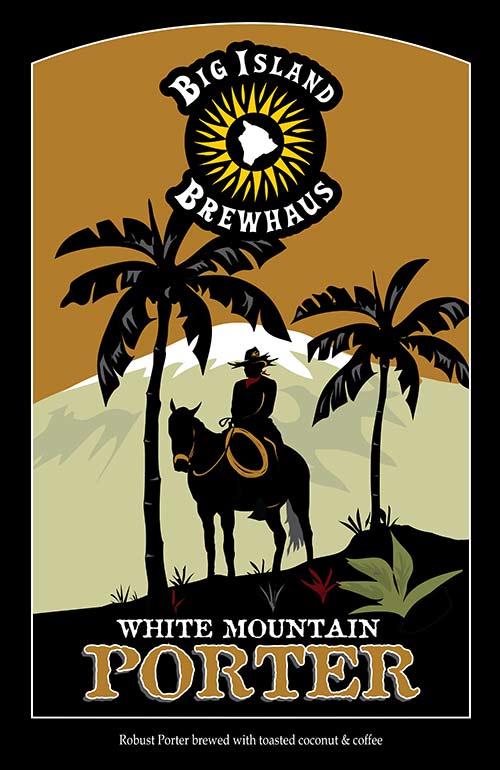 White Mountain Porter - Robust Porter brewed with toasted coconut & coffee